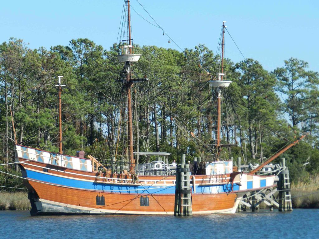 Roanoke Island Festival Park 16th Century Sailing Ship