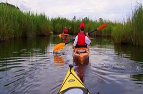 Kayaking on the Outer Banks